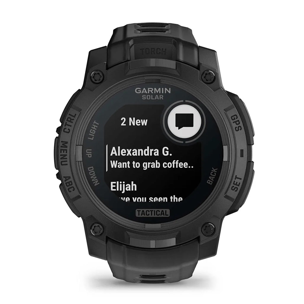 A Photo Of Garmin Instinct 3 – 45 mm - Solar/Tactical Edition - 010-02934-50