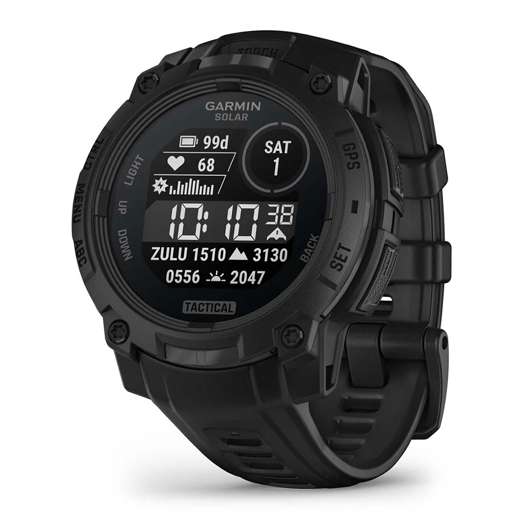 A Photo Of Garmin Instinct 3 – 45 mm - Solar/Tactical Edition - 010-02934-50