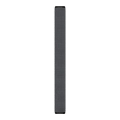 A Photo Of Garmin UltraFit Nylon Strap (26mm) - Grey | Comfortable, Durable, and Adjustable Design for Garmin Watches