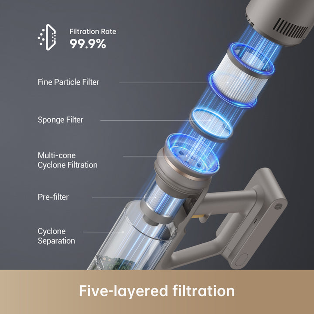 A Photo Of Dreame Z10 Station Cordless Stick Vacuum Cleaner
