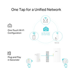 A Photo Of TP-Link TL-WPA7817 KIT - AV1000 Gigabit Powerline AX1500 Wi-Fi 6 Kit