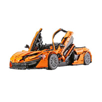 Mould King McLaren P1 Volcano Yellow Building Toy Set - 3228 Pieces - 13090S