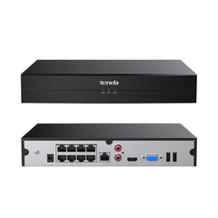 A Photo Of Tenda HD Network Video Recorder Poe 8 Channels TN3108-8P