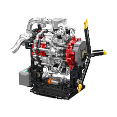 A Photo Of Mould King Motorized Radial Aviation Engine Building Toy Set - 1147 Pieces - 10211