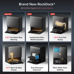 A Photo Of Roborock Saros 20 Sonic Robot Vacuum and Mop with RockDock