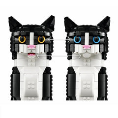 A Photo Of LEGO Ideas Tuxedo Cat 1710 Pieces - 21349