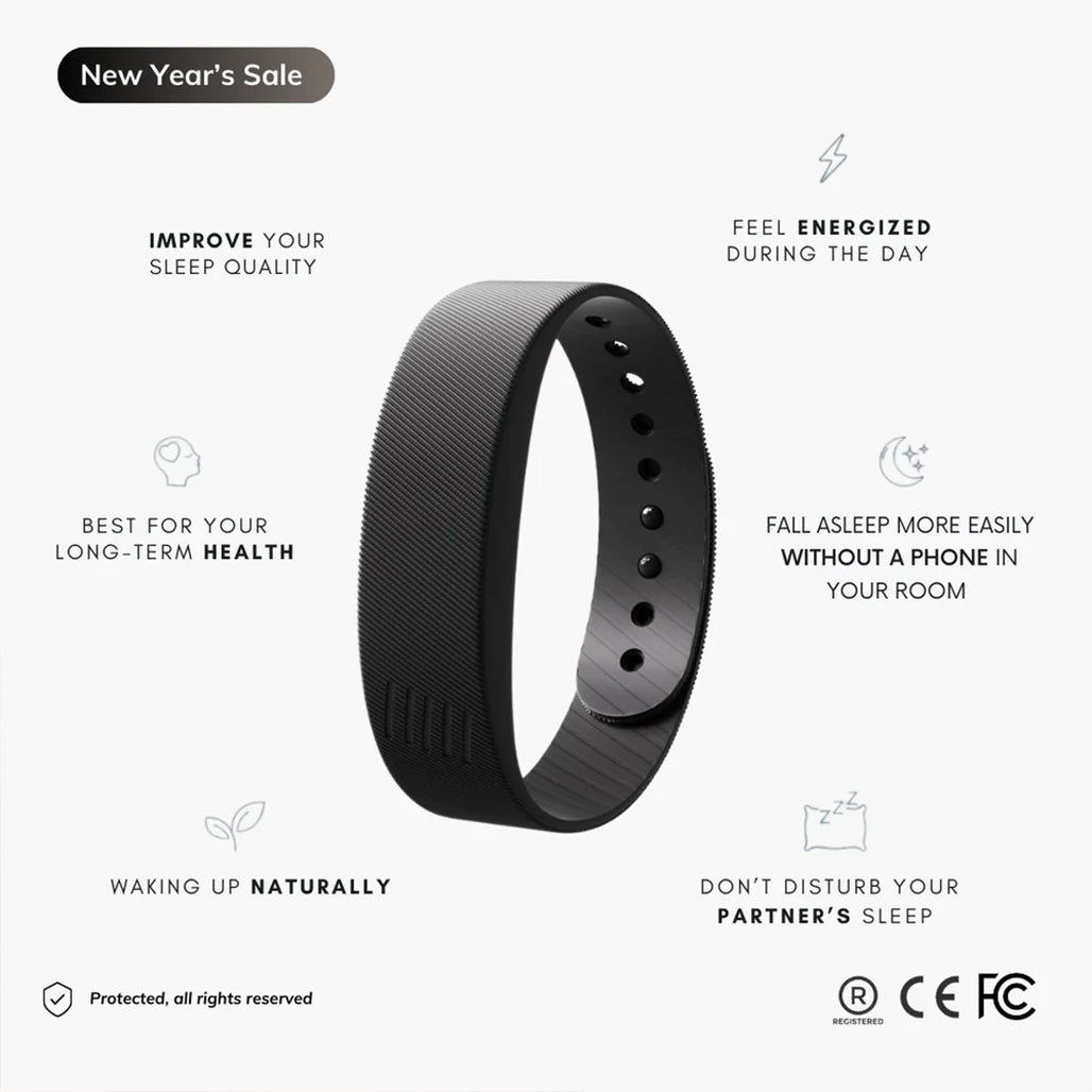 A Photo Of FitSleeps 100% Wake-Up Alarm Band