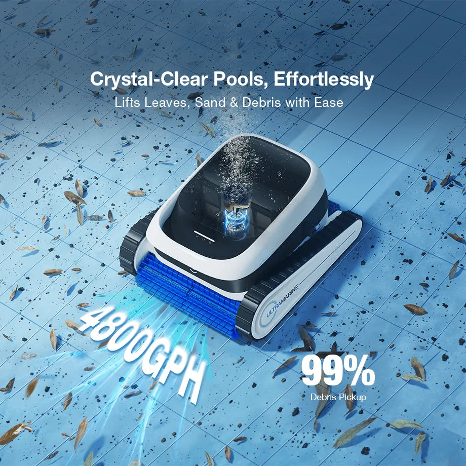A Photo Of ECOVACS ULTRAMARINE P1 Cordless Robotic Pool Cleaner – 4800GPH