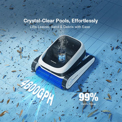 A Photo Of ECOVACS ULTRAMARINE P1 Cordless Robotic Pool Cleaner – 4800GPH