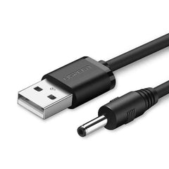 A Photo Of UGREEN USB 2.0 to DC 3.5mm Charging Cable 1M