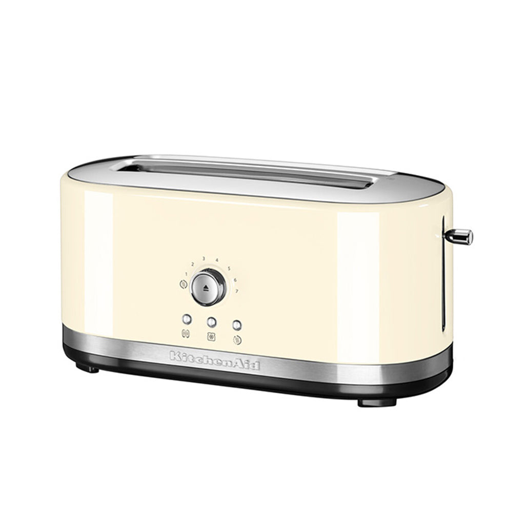 A Photo Of KitchenAid 2-Slice Long Slot Toaster – Almond Cream