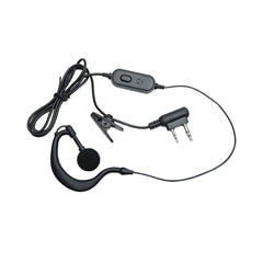 A Photo Of BAOFENG Walkie Talkie Earpiece with Mic - 2 Pin (BF210)