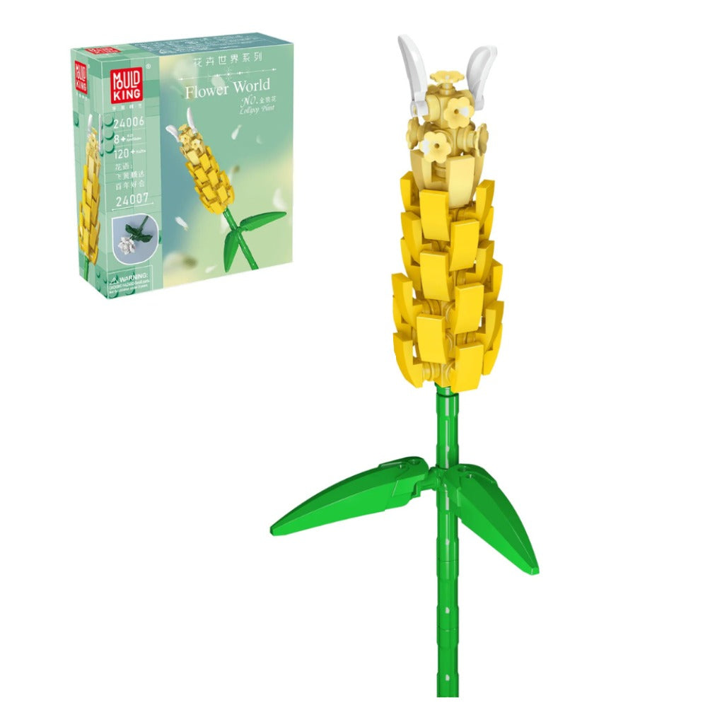 A Photo Of Mould King Lollipop Flower Building Toy Set - 120 Pieces - 24006