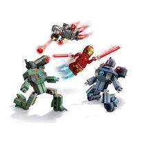 LEGO Marvel Iron Man & War Machine vs. Hammer Drones 204 Pieces - 76320
