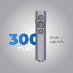 A Photo Of Blupebble Wand BT Remote Presenter - BP-WANDBT-GY-SD26-J