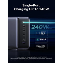 A Photo Of Ugreen Nexode 500W Desktop Charger - 6-Port GaN Power Station