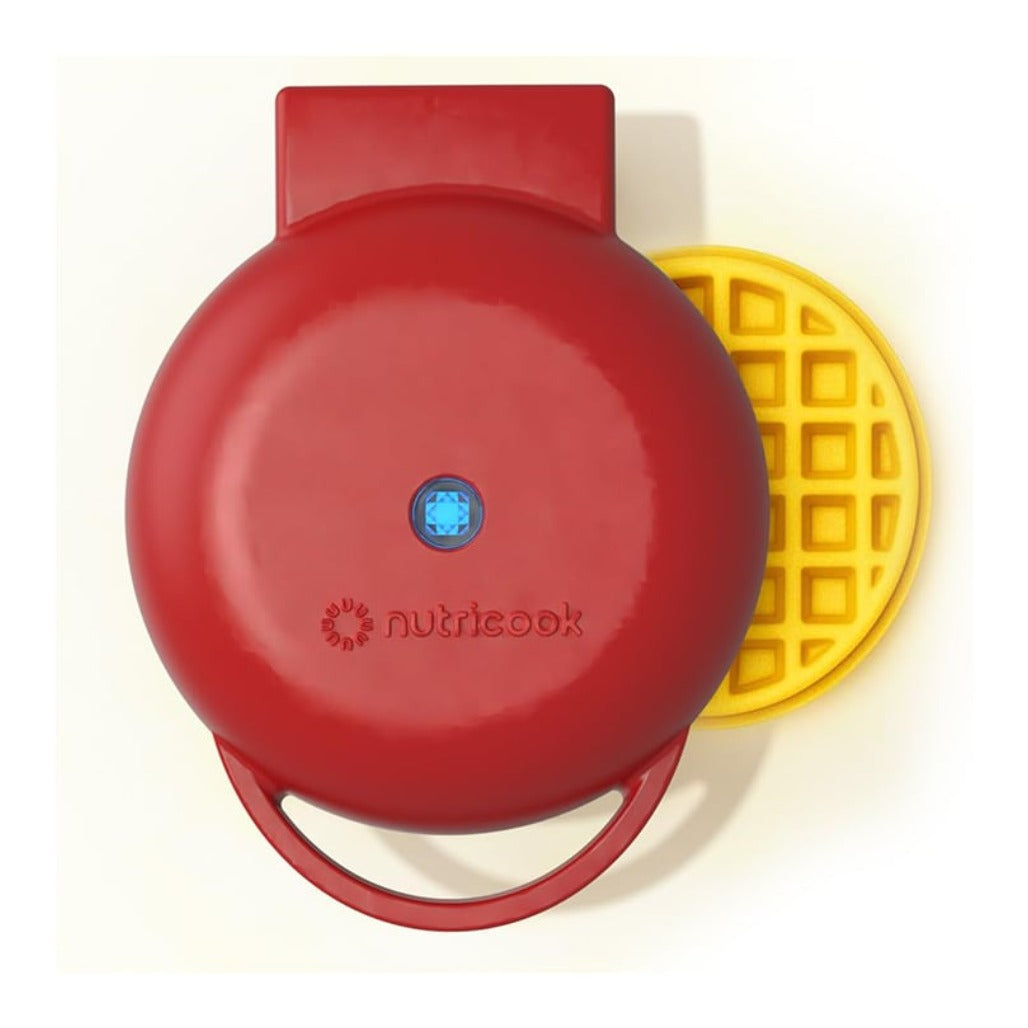 A Photo Of Nutricook Mini Waffle Maker - NCK-WM100R