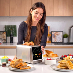 A Photo Of Nutricook 2 Slice Smart Toaster - NC-TS201