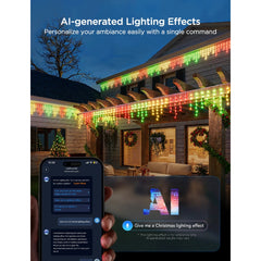 A Photo Of Govee Icicle Lights - H70D1