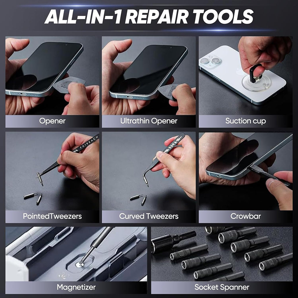 A Photo Of Jakemy 180-in-1 Precision Screwdriver Set – Magnetic Repair Tool Kit for Electronics, Home & DIY