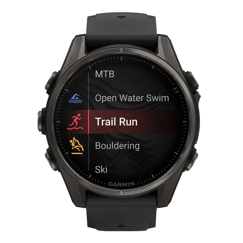 A Photo Of Garmin fēnix® 8 - 43mm Smartwatch with AMOLED Display, Built-In GPS, and Dive Rating – Ultimate Outdoor Adventure Companion