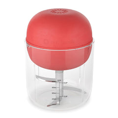 A Photo Of Nutricook Rechargeable Cordless Food Chopper with Quad Stainless Steel Blades