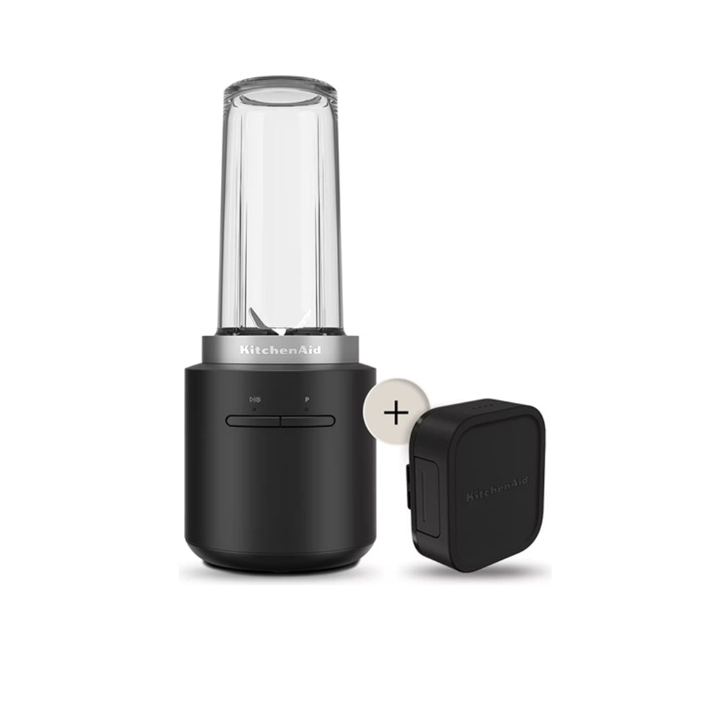A Photo Of KitchenAid Go Cordless Portable Blender With Battery - Matte Black