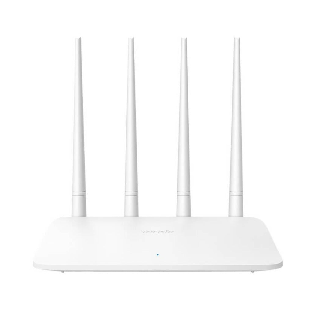 A Photo Of Tenda Router F6 - N300 - 2.4GHz - 4 Antennas