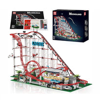 Mould King 11014S Motorised Roller Coaster Model Building Toy Set - 3662 Pieces - 11014