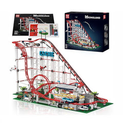 A Photo Of Mould King 11014S Motorised Roller Coaster Model Building Toy Set - 3662 Pieces - 11014