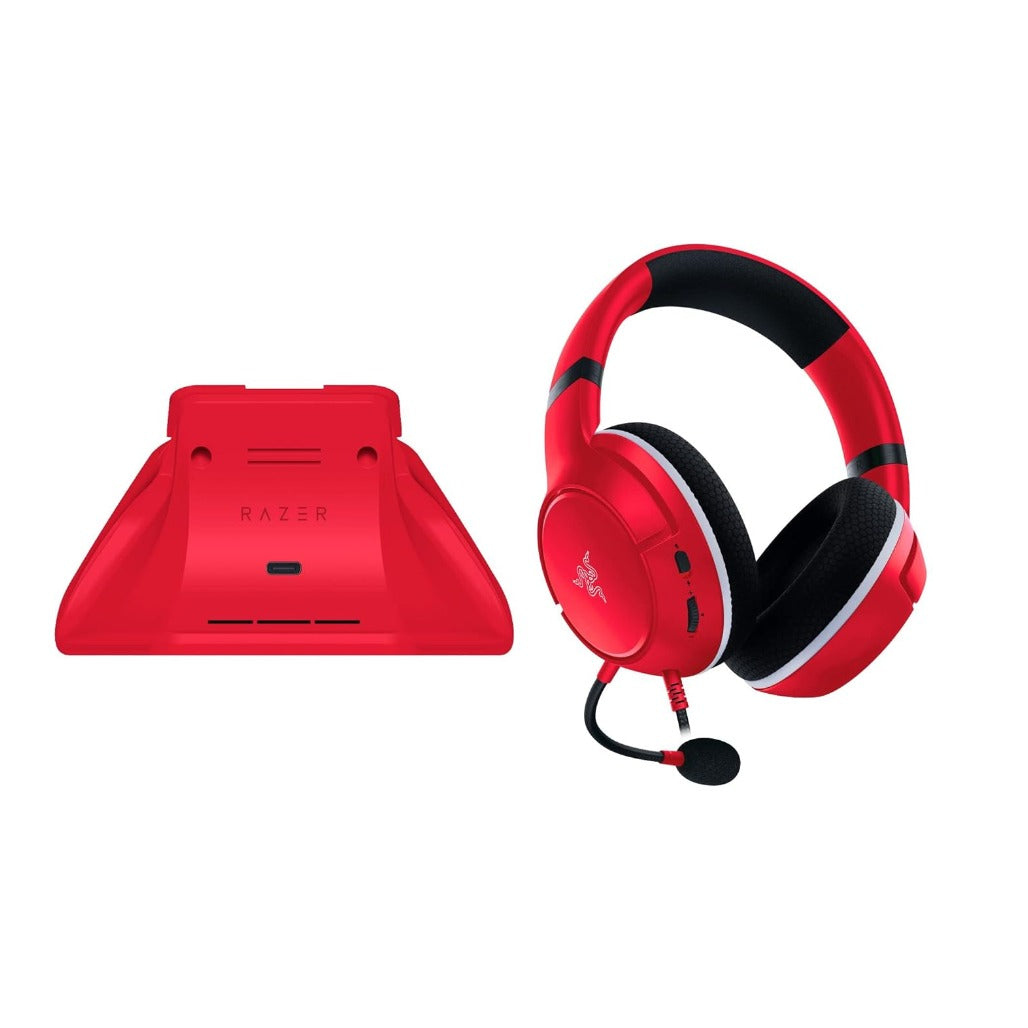 A Photo Of Razer Essential Duo Bundle -  Xbox Headset & Xbox Controller Charging Stand
