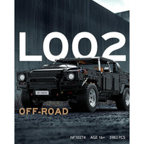 Nifeliz L002 Off‑Road Car Building Set - 3983 Pieces - NF10274