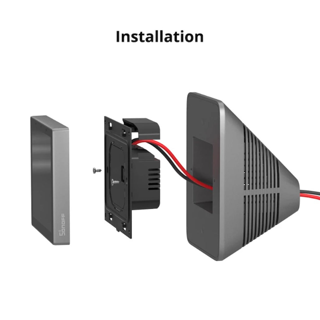 A Photo Of Sonoff Enclosure Stand for NSPanel & NSPanel Pro - White