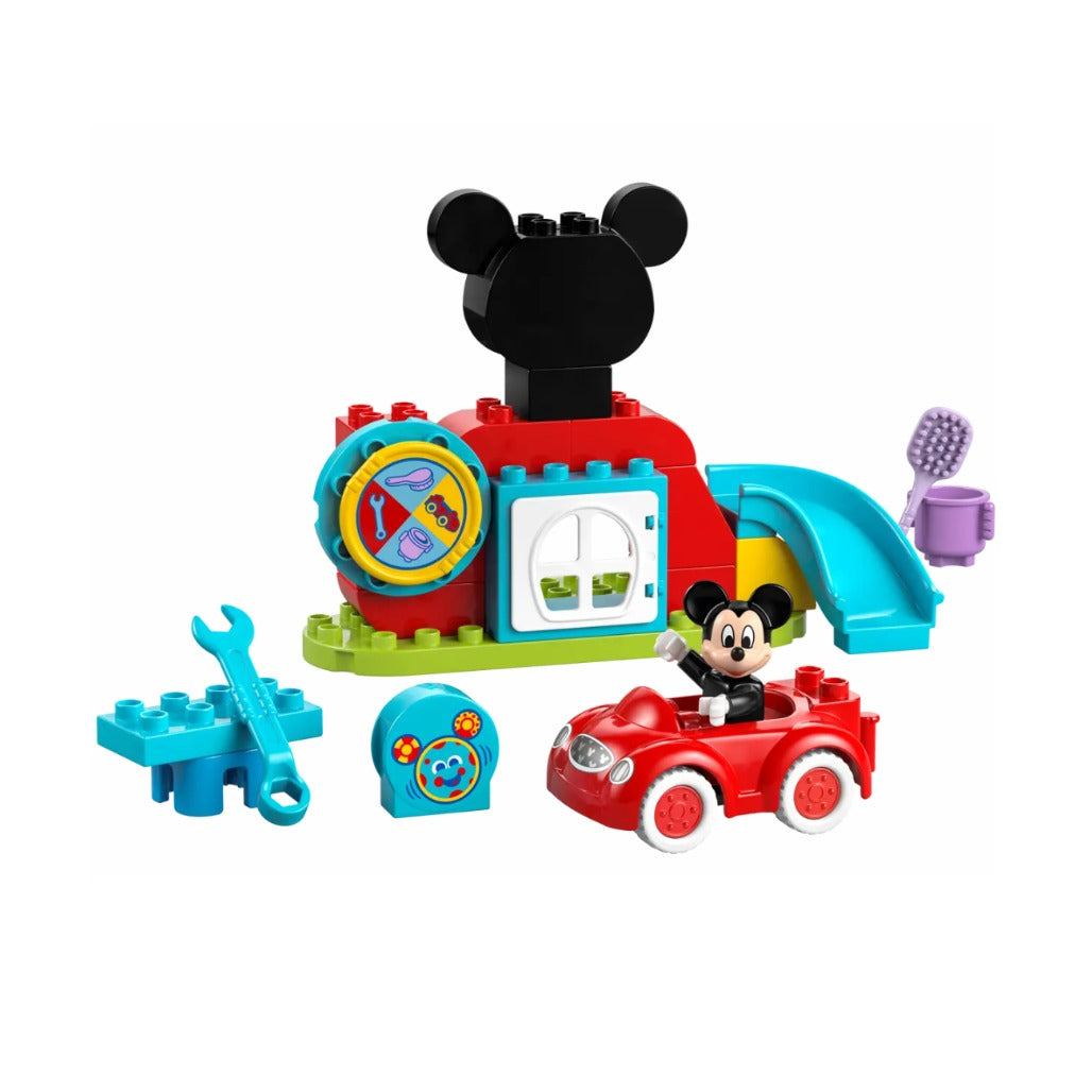 A Photo Of LEGO Duplo Mickey Mouse Clubhouse & Car 27 Pieces - 10454