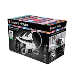 A Photo Of Russell Hobbs Steam Power Black Steam Generator Iron