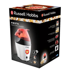 A Photo Of Russell Hobbs Fiesta Popcorn Maker – 12-Cup Oil-Free Hot Air Popcorn Machine