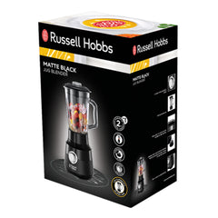 A Photo Of Russell Hobbs Matte Black Jug Blender – 1.5L Glass Jug