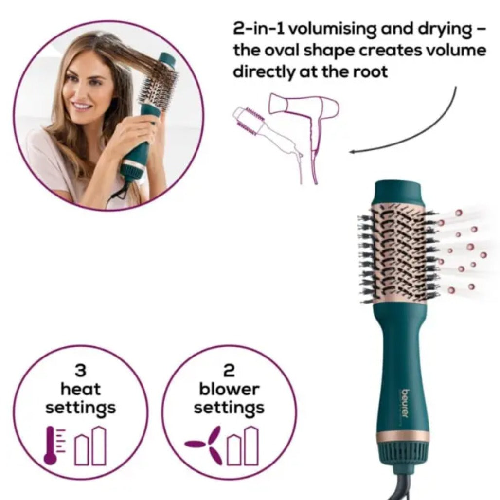 A Photo Of Beurer HC 45 Hair Dryer Brush