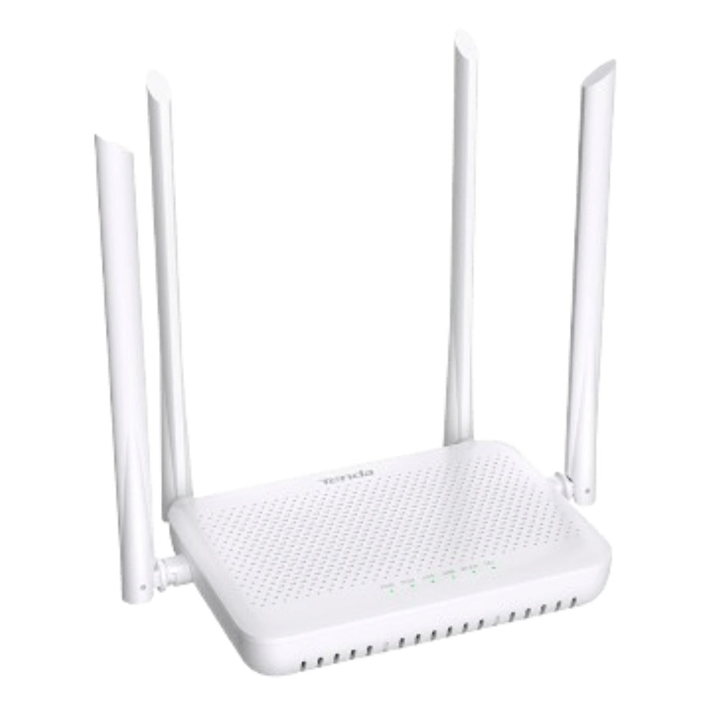 A Photo Of Tenda Router HG15 UPC Wi-Fi6 VoIP XPON ONT Ax1500 2.4 & 5Ghz 4 Antennas Gigabit