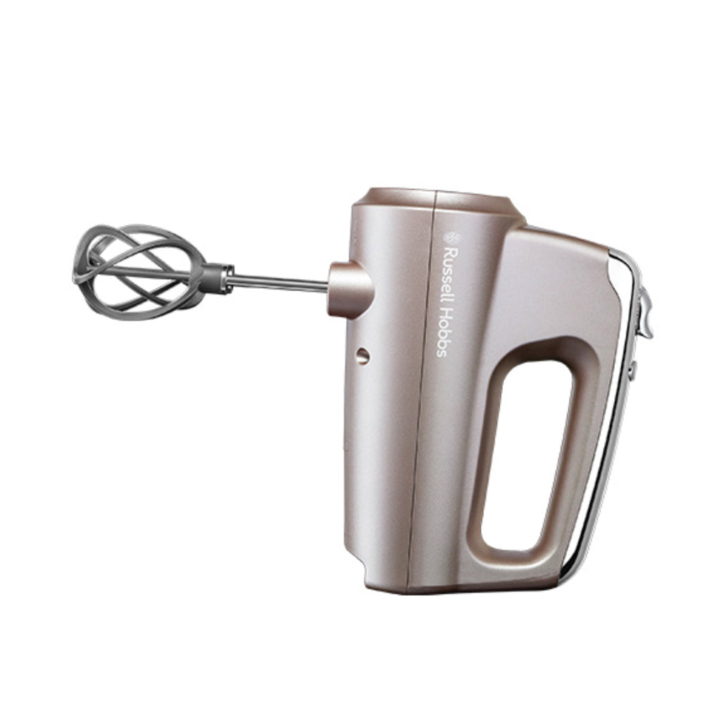 A Photo Of Russell Hobbs Swirl Hand Mixer Smoky Quartz – 350W Helix Beater