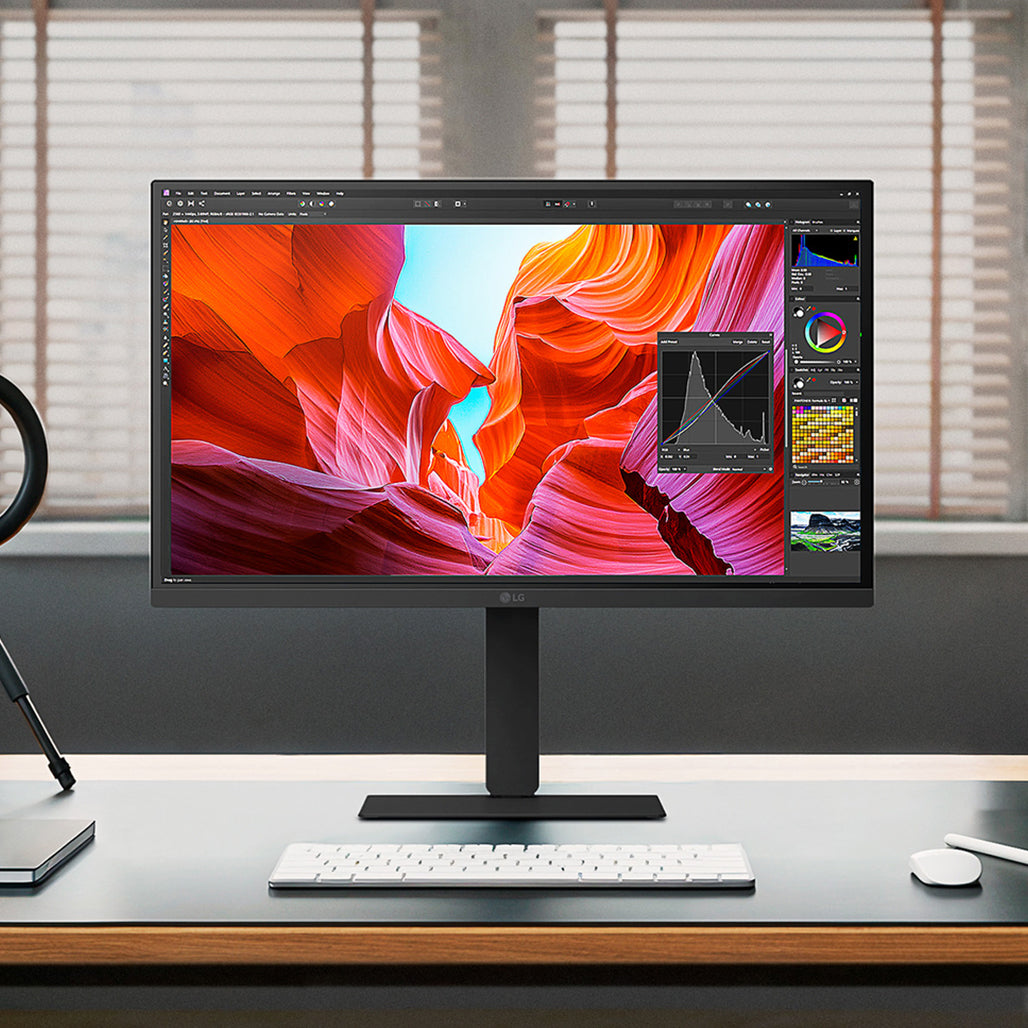 A Photo Of LG UltraFine™ 27-Inch 4K UHD IPS Monitor - 27U730A