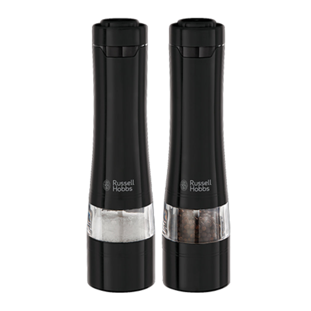 A Photo Of Russel Hobbs Black Salt & Pepper Grinders