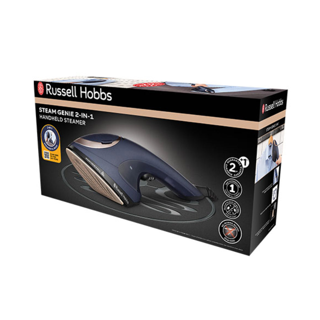 A Photo Of Russell Hobbs Steam Genie 2-in-1 – Handheld Steamer and Iron