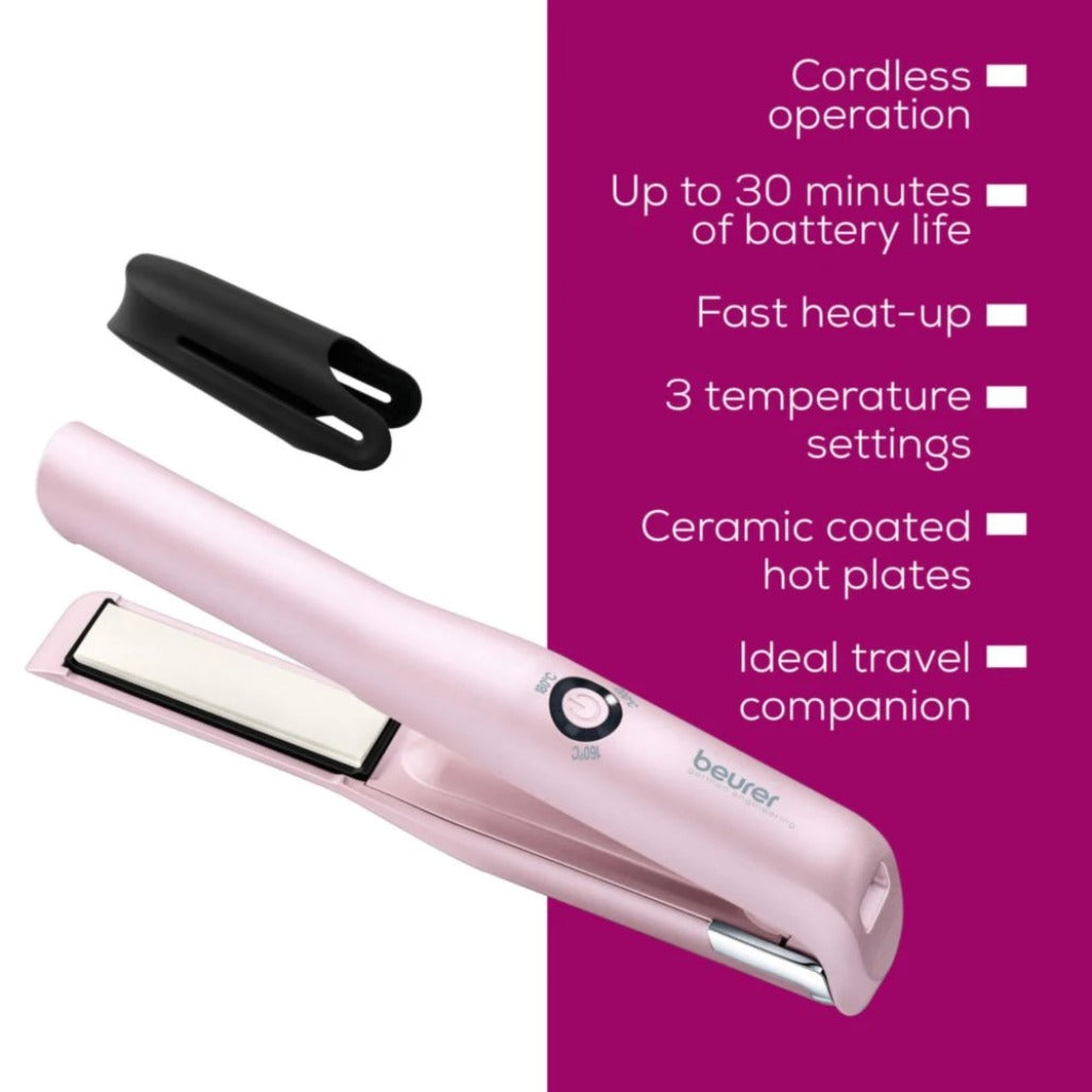 A Photo Of Beurer HS 20 Cordless Hair Straightener