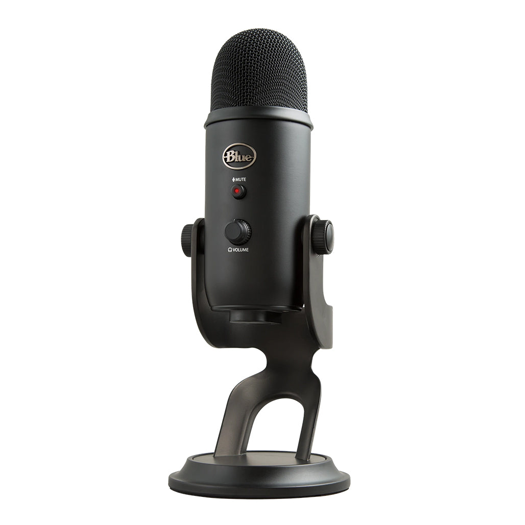 A Photo Of Logitech YETI Multi-Pattern USB Microphone with Blue VO!CE Software