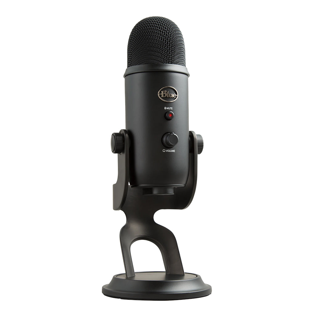 A Photo Of Logitech YETI Multi-Pattern USB Microphone with Blue VO!CE Software
