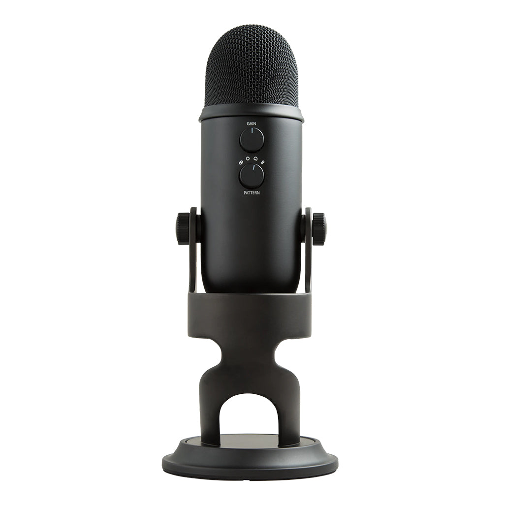 A Photo Of Logitech YETI Multi-Pattern USB Microphone with Blue VO!CE Software