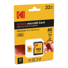 A Photo Of Kodak microSD Class 10 UHS-I U1 V10 A1 - 32GB