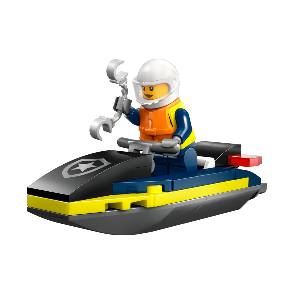 A Photo Of LEGO City Police Water Scooter 29 Pieces - 30693