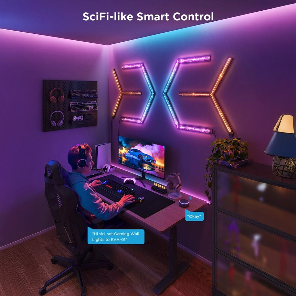A Photo Of Govee Gaming Wall Light - H6063
